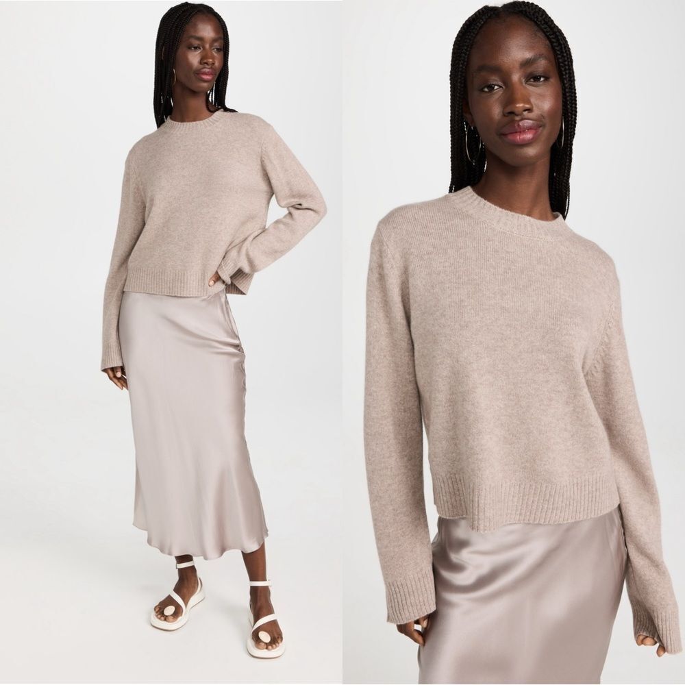 SABLYN ALI Cashmere Sweater in “Flax”
